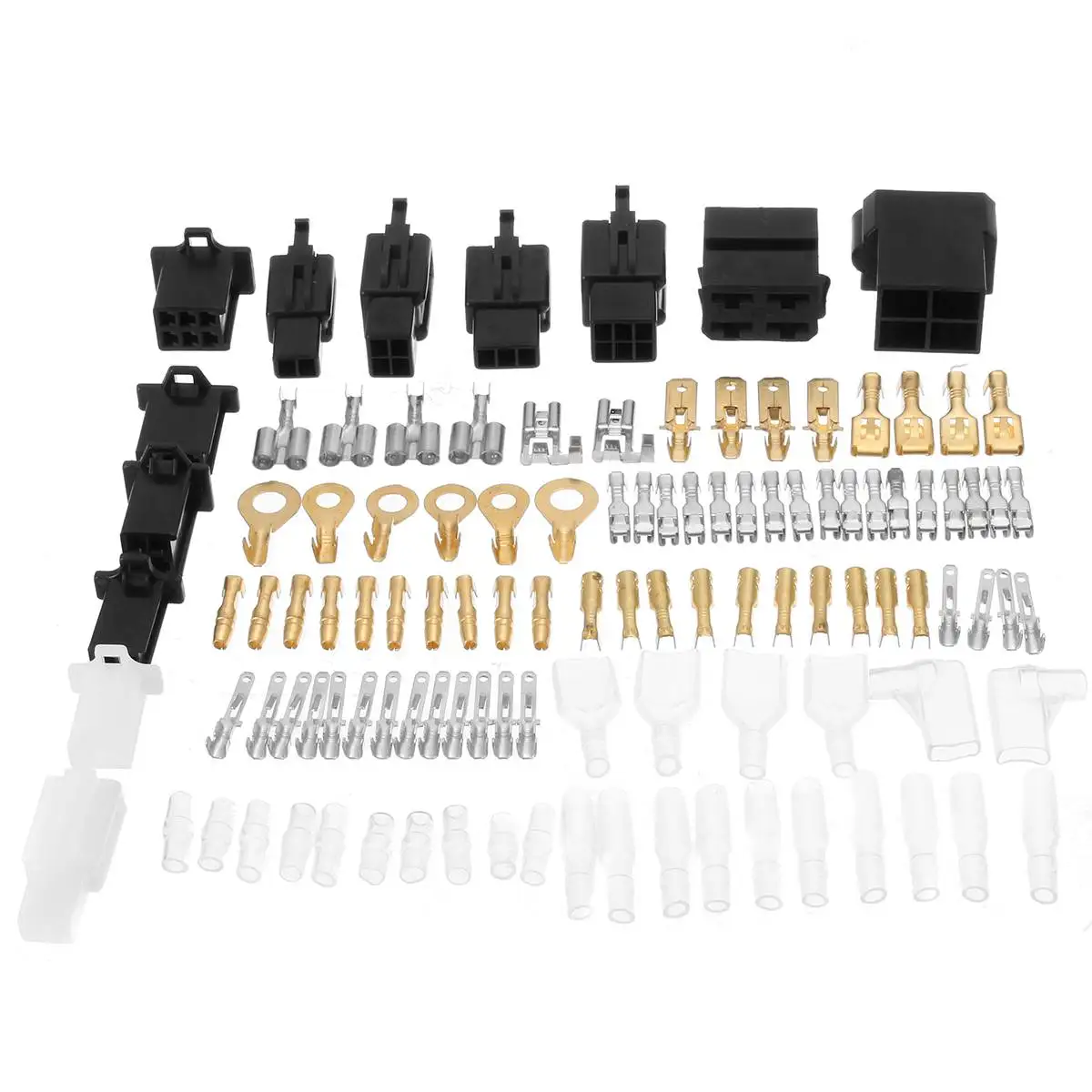 

Motorcycle Electrical Wiring Harness Connector Plug Bullet Repair Kit For Yamaha XT125 XT350 XT500 XT600 XT660