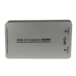 HDMI устройство захвата видео/видео записывающее устройство для игр USB 3,0 1080 P 60 кадров в секунду видео и аудио граббер