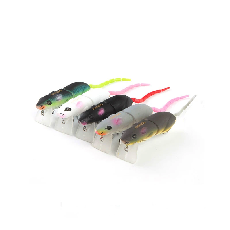 

Artificial fishing bait plastic mouse bait 15.5g/80mm Fishing Lure Wobbler Crankbait Pike Bass outdoor fishing tackle