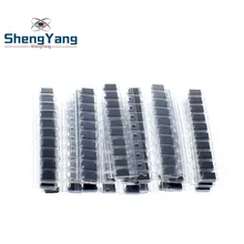 200 шт./лот SMD набор разнокалиберных диодов 20value* 10 шт. содержит SS110 SS220 SS210 SS310 SS510 SS16 SS26 SS34 SS36 ES1J ES1D ES1M US1M