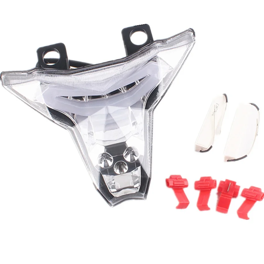 

For Kawasaki Z1000 2014 2015 Motorcycle LED Integrated Turn Signals Tail Light Clear