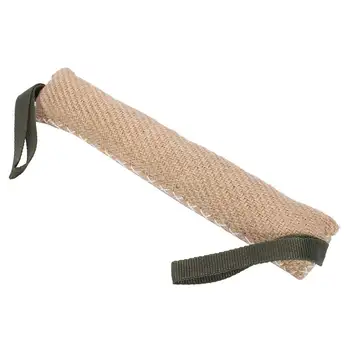 

20/30 CM Dog Bite Tug Toy Jute K9 Tug Toy With Two Handles For Adult Dogs Puppies Teeth Healthy For Dogs Pet Training Play Throw