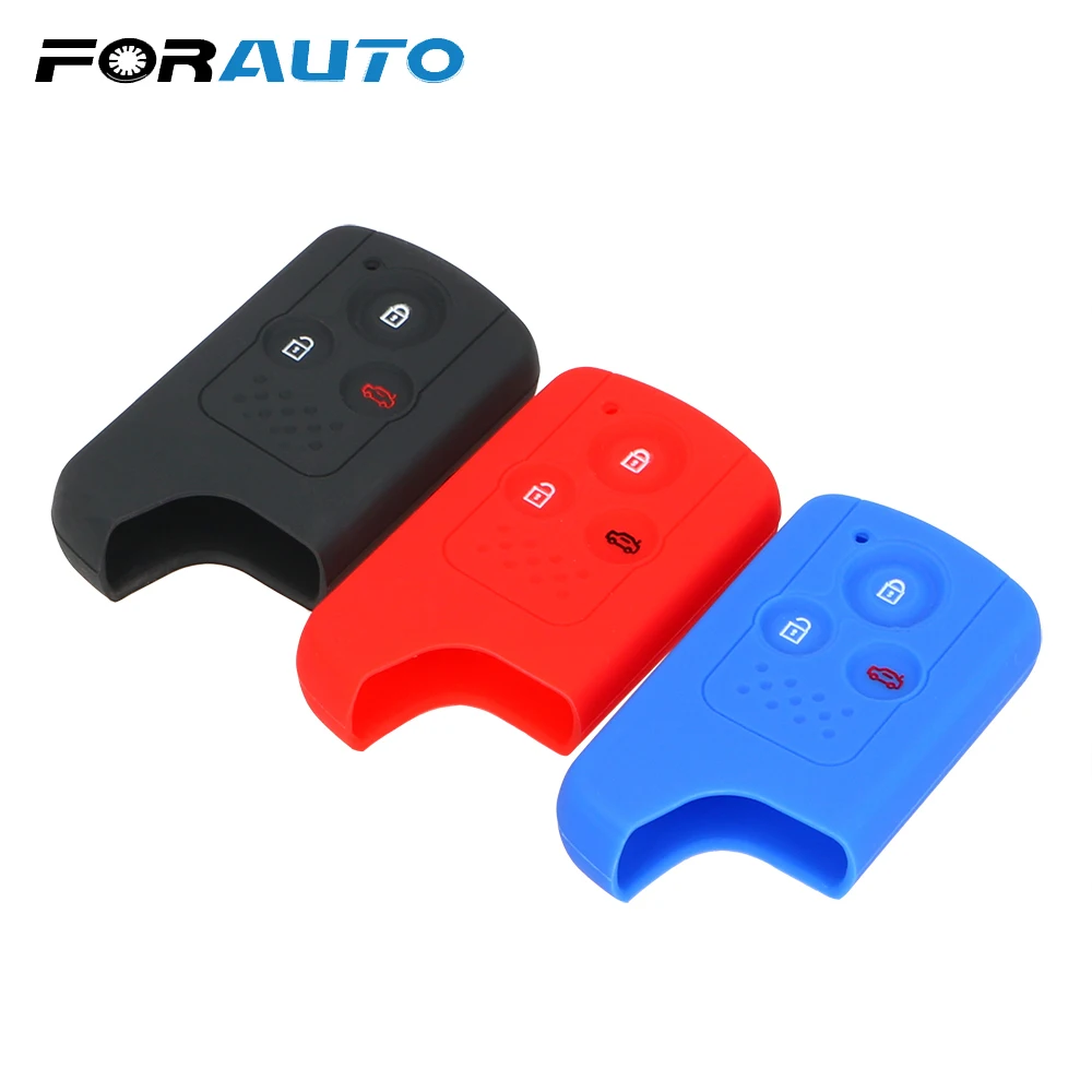 

FORAUTO Car Key Protector 3 Buttons Key Bag Cover Case Shell for Honda Accord 13 Accord INSPIRE 14 Civic 2011 Replacement