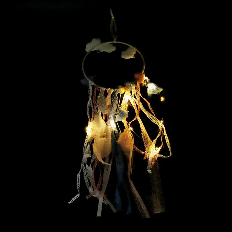 

10 LEDS Handmade Dream Catcher String Lights Dream Catcher Fairy Lights Home Decoration Lamp LED String guirlande