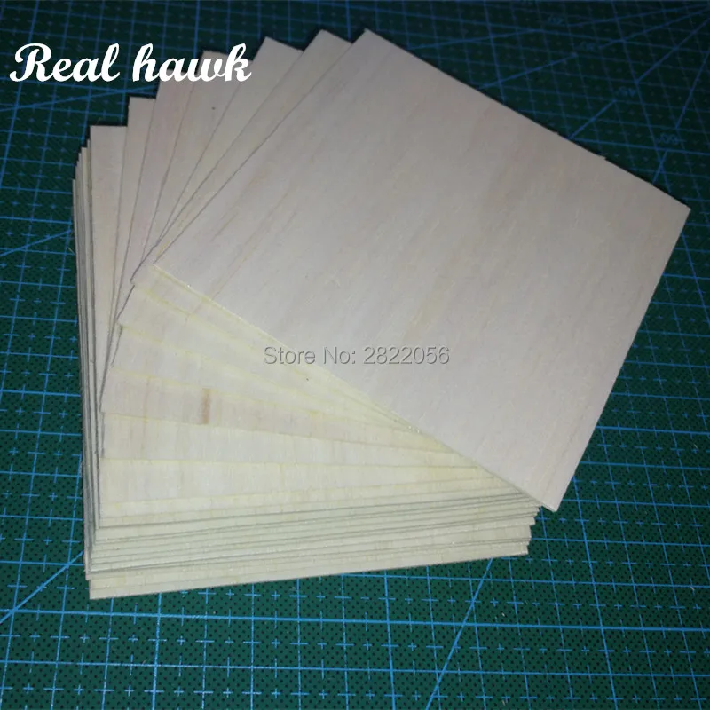 100x100x0,75 мм AAA+ Balsa деревянные листы модель Balsa дерево для DIY RC модель деревянный самолет материал лодки