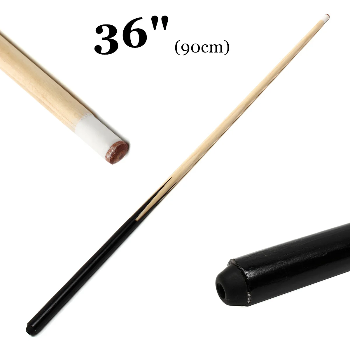 خشبية 1 Pcs 90 cm بركة جديلة البلياردو شريط منزل بركة جديلة العصي الترفيه السنوكر البلياردو أدوات للأطفال المنزل غرفة صغيرة
