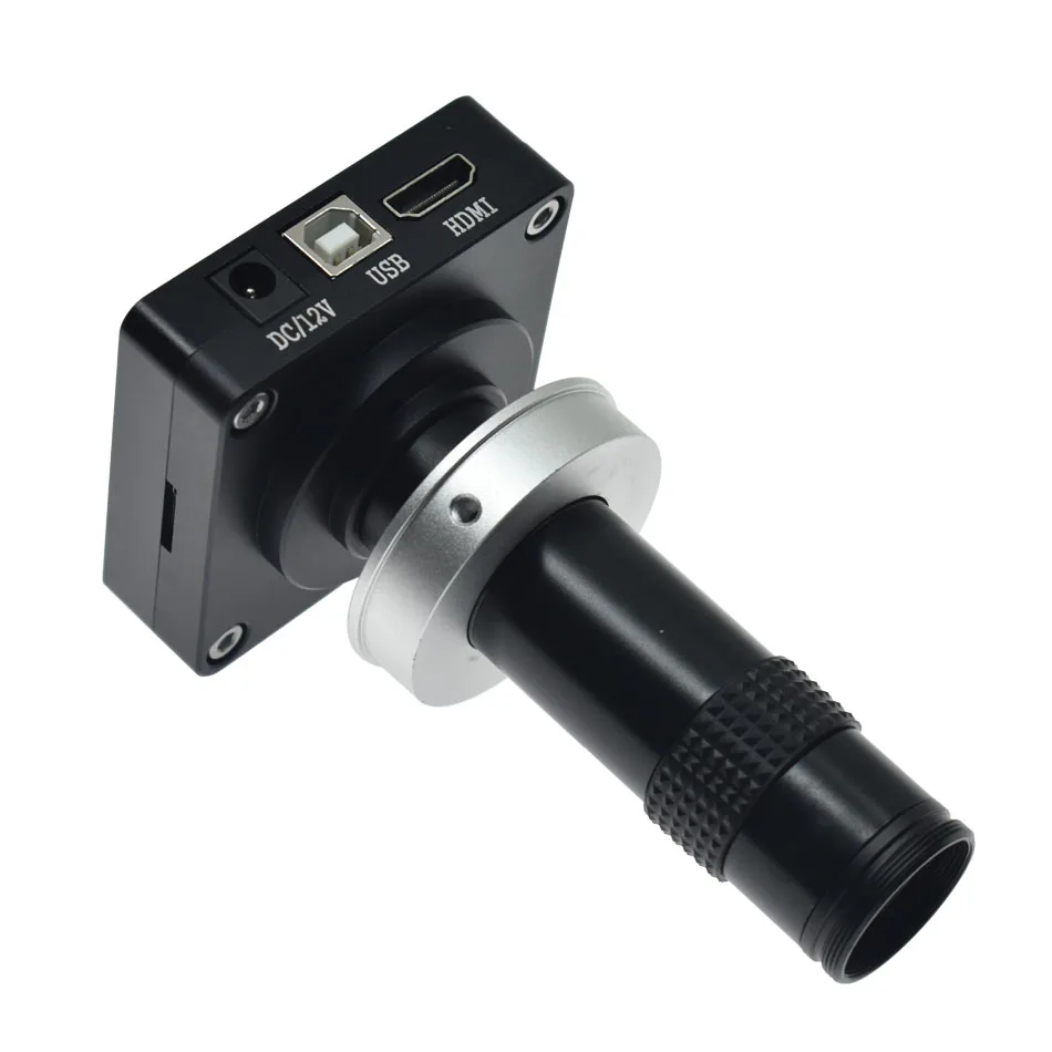 Фото 36MP 1080P 2K 60FPS HDMI USB видеомикроскоп камера + большое рабочее расстояние поле обзора 5X 36MP 1080P 2K 60FPS HDMI USB видеомикроскоп камера + большое рабочее расстояние поле обзора 5X