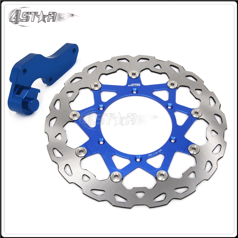 US $60.44 320MM Flaoting Brake Disc Bracket For YAMAHA YZ125 YZ250 YZ250F YZ400F YZ426F YZ450F WR125 WR250 WR250F WR400F WR426F WR450F