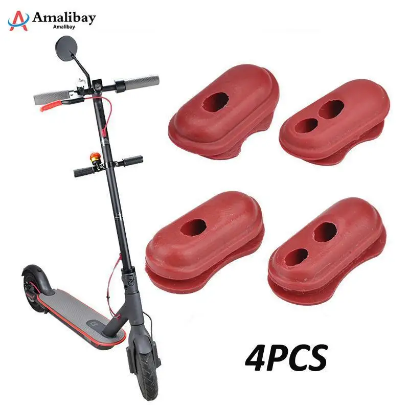 

Xiaomi Mijia M365 Line Hole Silicone Cap Rubber Plug 4Pcs Case Cover Replacement Xiaomi M365 Parts Electric Scooter Accessories