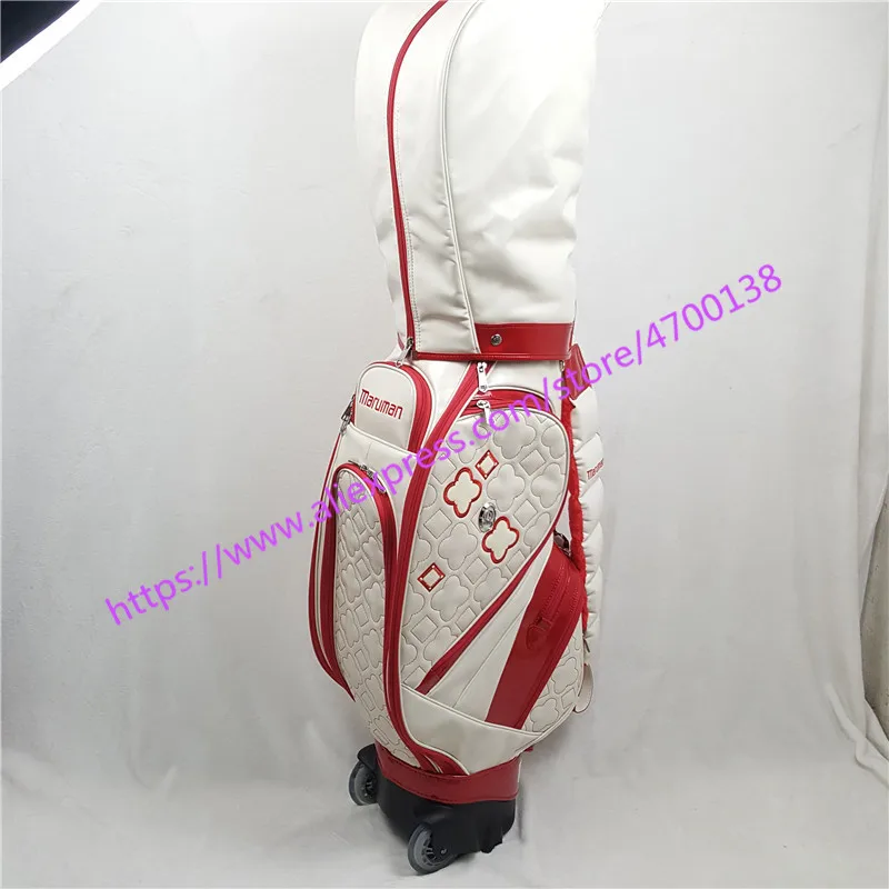 

New MARUMAN golf bag female hidden rod portable tug bag high-grade golf bag