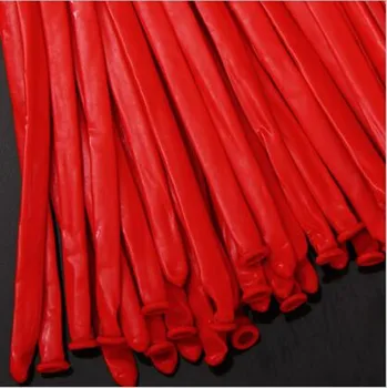 

100 piece / lot Red Colorful Latex Long Balloons Wedding Birthday Party Decoration Balloons Kids Toys