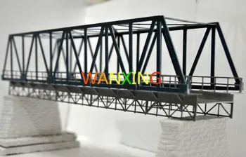 

1/87 Train Model Ho Scale Plastic Elevated Railway Bridge DIY Building Kit Model Sand Table Toys for children Free Shipping