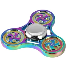 Горячее предложение! Распродажа! Премиум гироскоп 3D ручной Спиннер Роскошные Радуга фокус настольная игрушка EDC дети