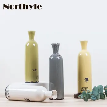 

Vintage ceramic vase for home decoration porcelain vases for flowers wedding decoration flower bottle
