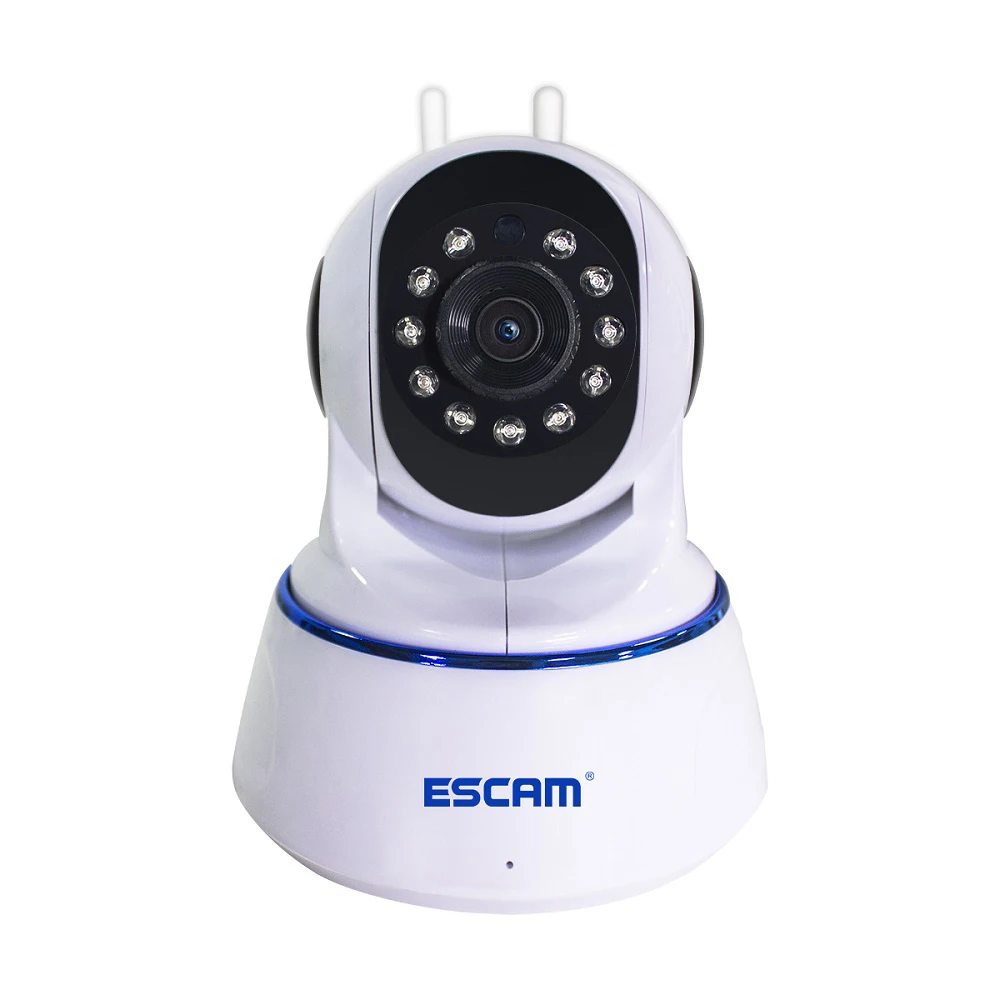 

Escam Qf003 Mini Wifi Ip Camera Hd 1080P Cctv Security Camera System P2P Ir Cut Two Way Audio Micro-Sd Card Slot Ue Plug