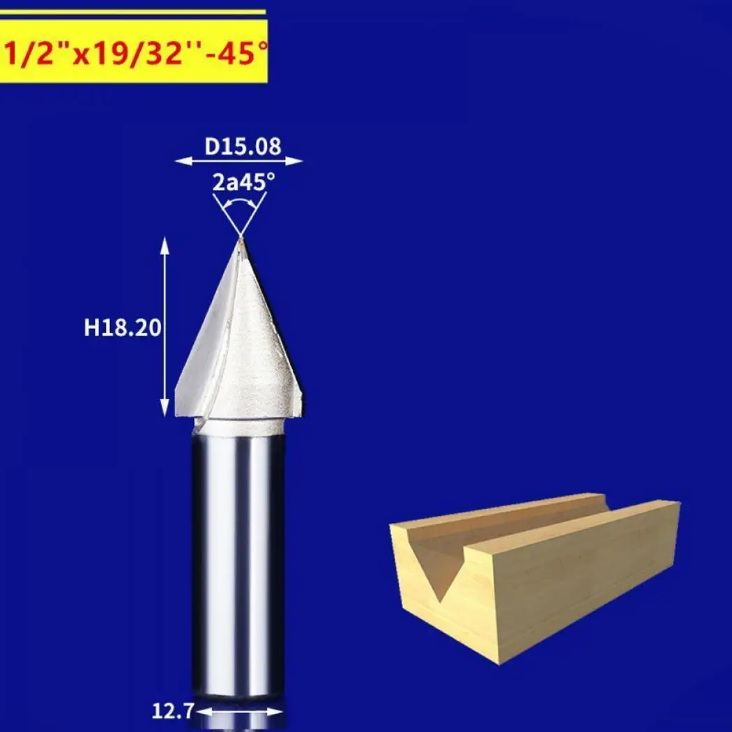 2 мельница градусов практические 79 см 10 5 дюймов 8 дерева 26 обработки 22 см 7 конец 22 45 75 дюймов x V-образный 1 инструмент 8 прочный