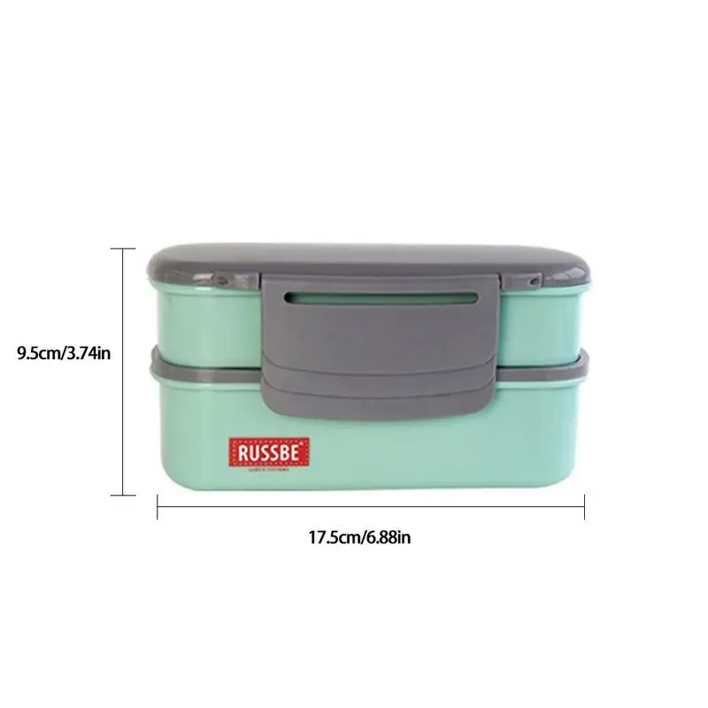 Ланч-бокс двухслойный пластиковый микроволновый нагревательный пакет со льдом для сохранения свежести контейнер для еды контейнер для хранения холодильника