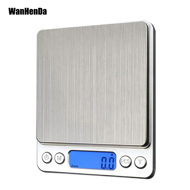 NEW 500/0.01g 3000g/0.1g LCD Portable Mini Electronic Digital Scales Pocket Case Postal Kitchen Jewelry Weight Balance Scale