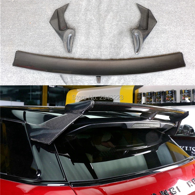 

Car Accessories High Quality Carbon Fiber Rear Trunk Lip Spoiler Wing For Land Rover Range Rover Evoque 2011-2015