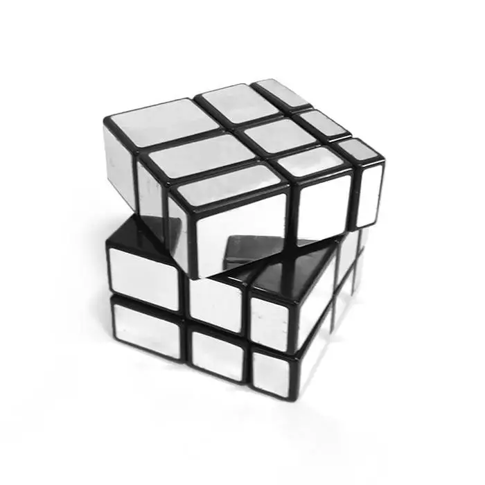 Новый детский зеркальный куб серебряного цвета золотой магический 3x3 пазл