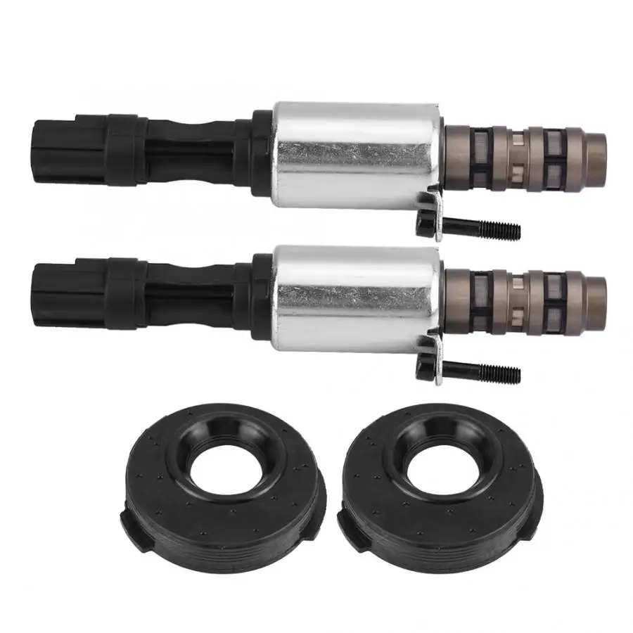 

2Pcs For FORD LINCOLN MERCURY Engine Variable Timing Solenoid VCT Solenoid with Seal & Screw New