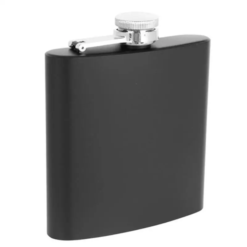 

New 6oz Portable Stainless Steel Hip Flask Russian Wine Mug Wisky Bottle With Box Pocket Drinkware Alcohol Bottle Drop Shipping