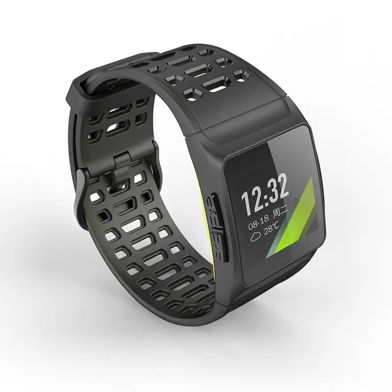 Smart Bracelet Smart Waterproof Fitness Watches Blood Pressure GPS Tracker Cicret Heart Rate Bluetooth Watch Black