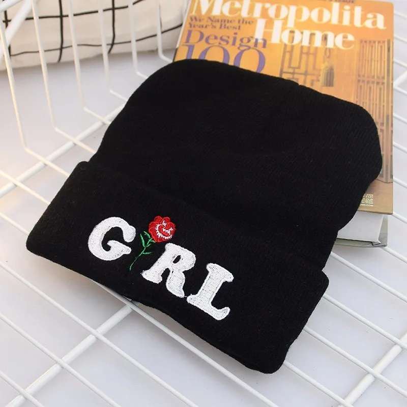 Тигр ананас K поп теплая женская шапка мужская вязаная зимняя шапка женские шапочки вязаные шапки шапочки хип хоп шапки
