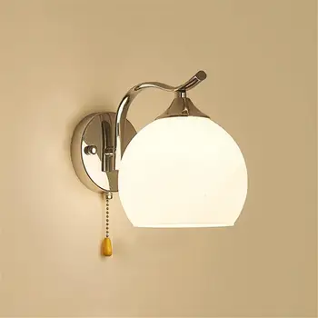 

Kaigelin LED Wall Lamp Bedroom Bedside Down Wall Light E27 Lamp Head Modern Home Lighting Living Room Decoration