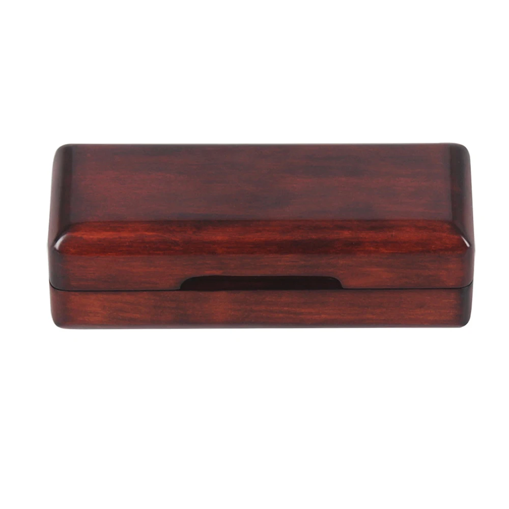 New Arrival Wooden Saxophone Sax Mouthpiece Holder Case Box Solid Wood