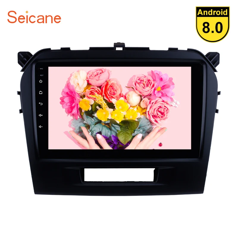 

Seicane Android 8.1/8.0 Head Unit player for 2015 2016 Suzuki Vitara Car Radio GPS navigation Support Digital TV DAB+ SWC DVR