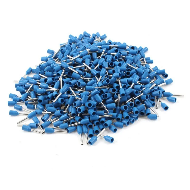 

1000Pcs Wire Copper Crimp Connector Insulated Pin Terminal for AWG 18