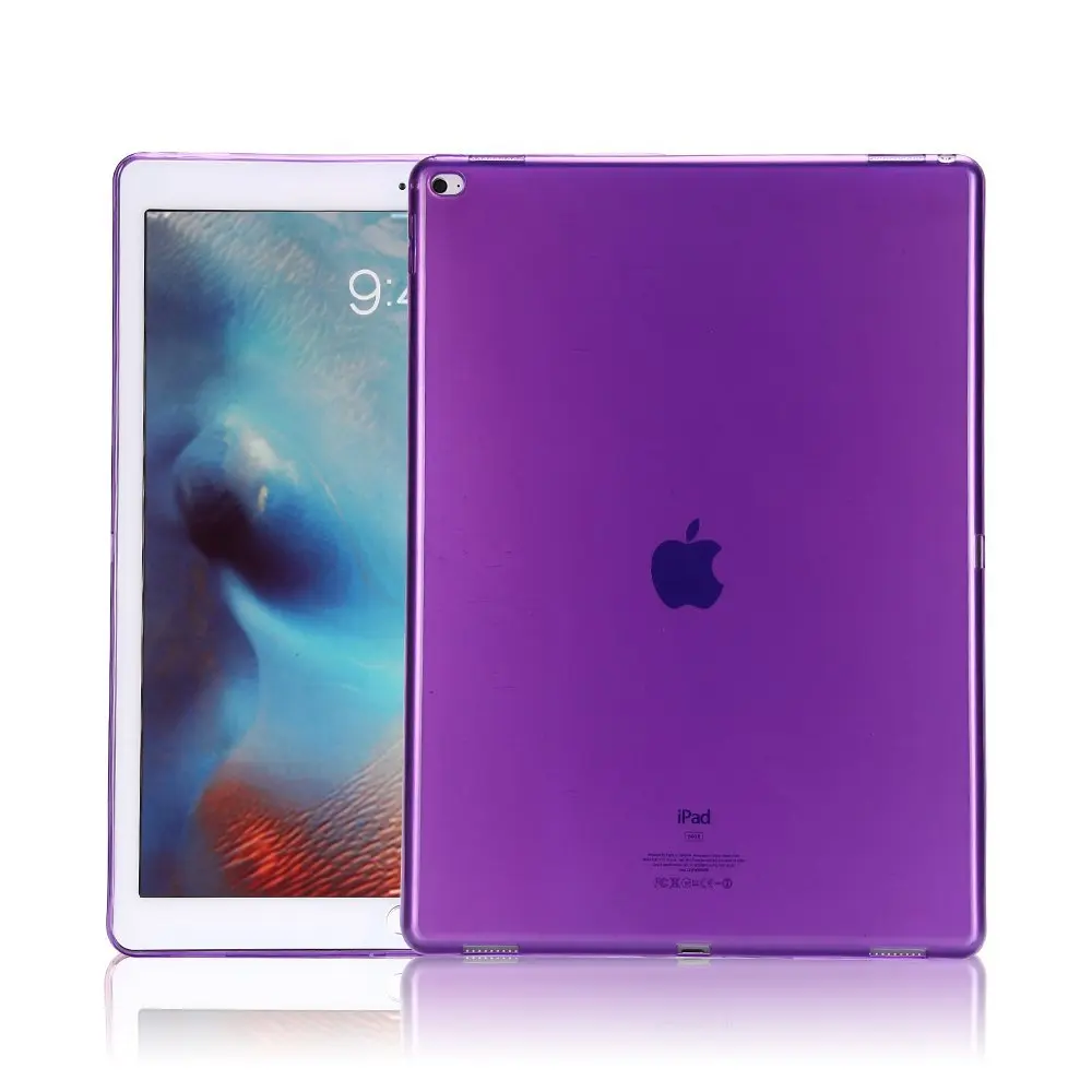 Для Apple iPad 2/3/4 прозрачный чехол Мягкий силиконовый чехол задняя крышка из ТПУ защитный чехол для планшета в виде ракушки для iPad Mini 1 2 3