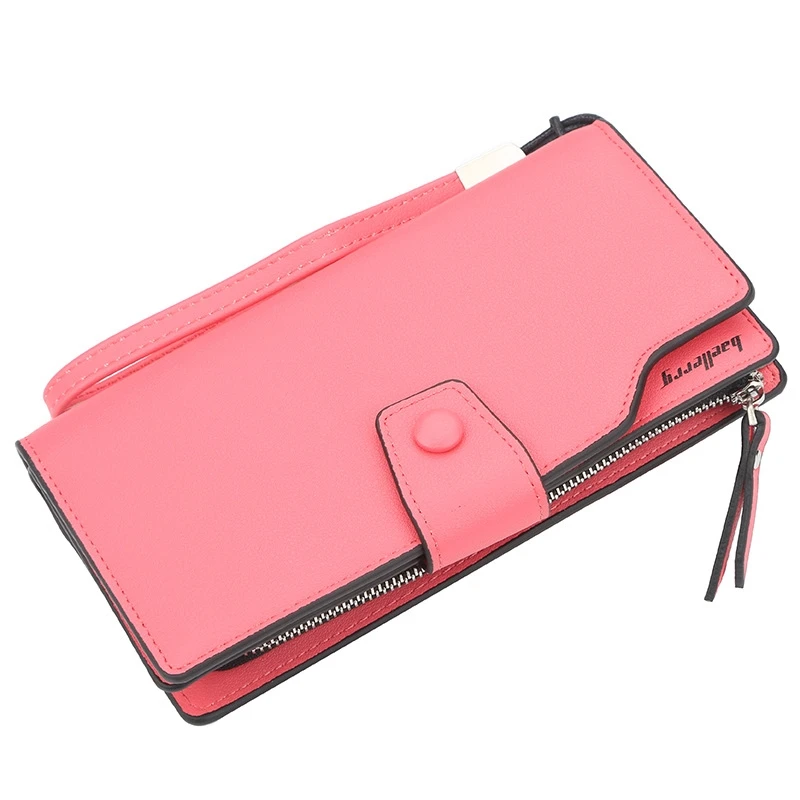 

Long Ladies Wallet Large-Capacity Mobile Phone Bag Zipper Student Clutch Bag