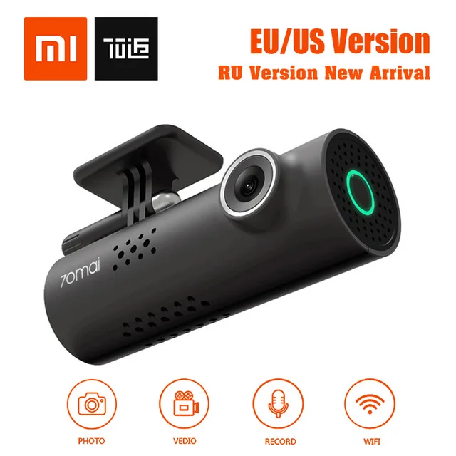 

Hot Sale! XiaoMi 70Mai 70Minute Smart Car DVR RU/EU/US Version 1080P Wireless Dash Cam 130Degree Wide Angle IMX323 Voice Control