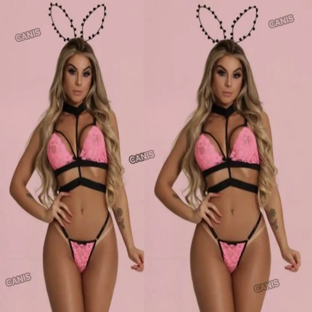 

Women Sexy Lingerie Nightwear Sleepwear Babydoll Dress Lace G-string Underwear