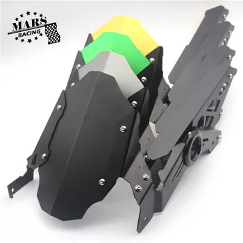 

Motorcycle Accessories Chain Guard Cover & CNC Rear Fender Mudguard Kit Fit for NINJA 250 400 NINJA250 NINJA400 2018 2019 18-19