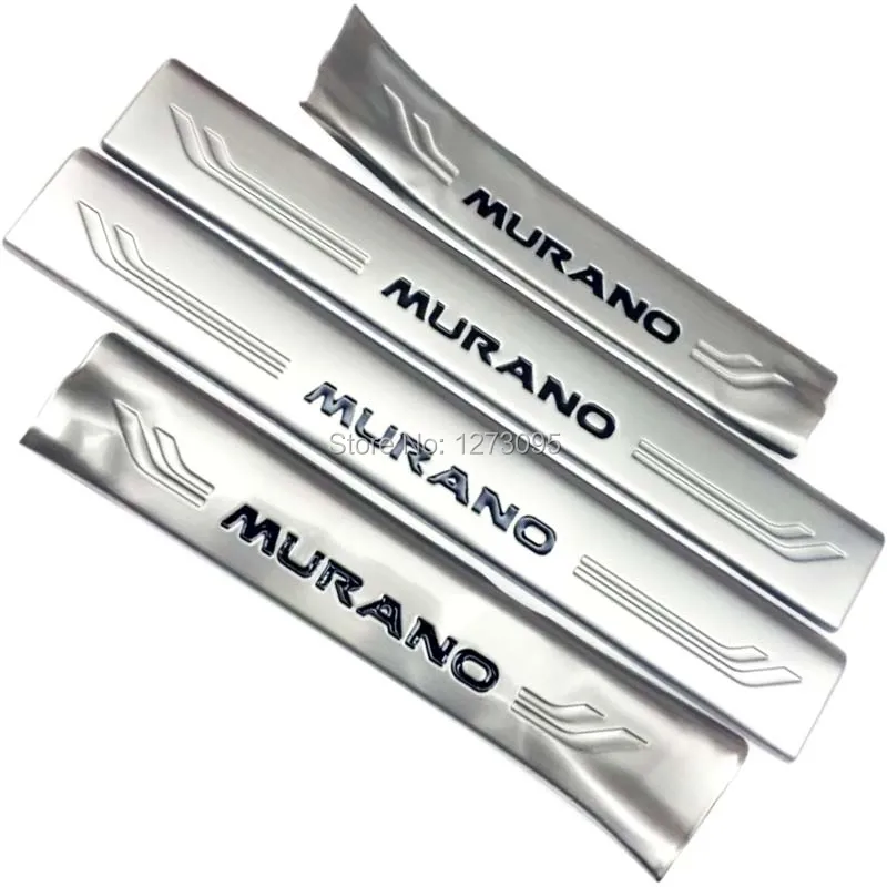 US $64.97 For 2015 2019 2020 Nissan Murano Z52 Stainless Interior Door Sill Scuff Plate Kick Pedal Step Cover Protector Trim Car Accessory