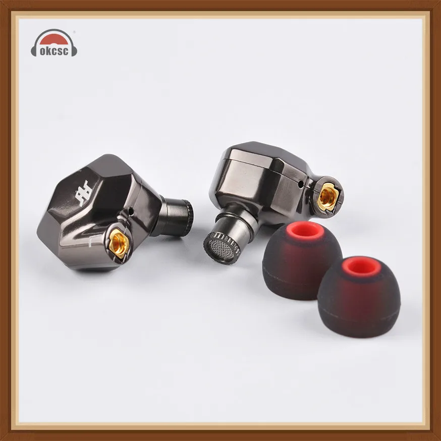 

Okcsc Tenhz K5 Metal 8 Hybrid Drivers 2BA+2DD In -Ear Earphone Hifi Monitor Units MMCX Cable Detach Replacement Wires
