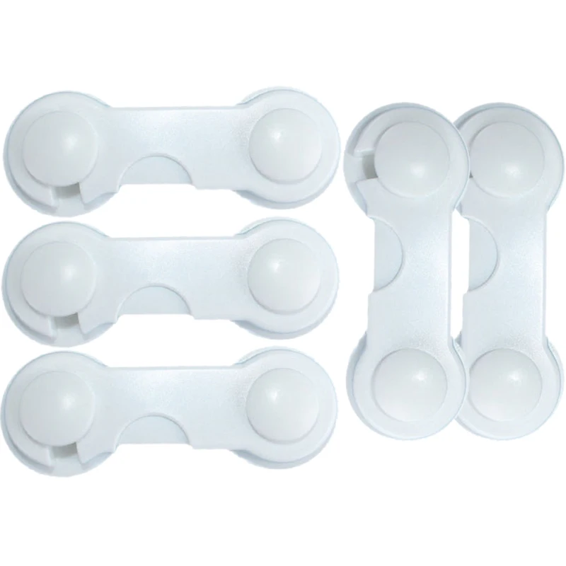 

5 Pcs Baby Drawer Lock Children Security Protection For Cabinet Toddler Child Safety Lock Refrigerator Window Closet Wardrobe