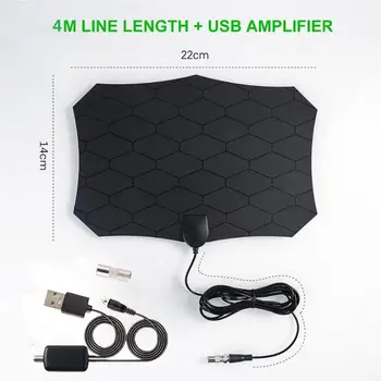 

Miles TV Antenna Freeview 25DB Digital HDTV Antenna With Amplifier Signal Booster Radius Surf Fox DVB-T2 TV Aerial r15