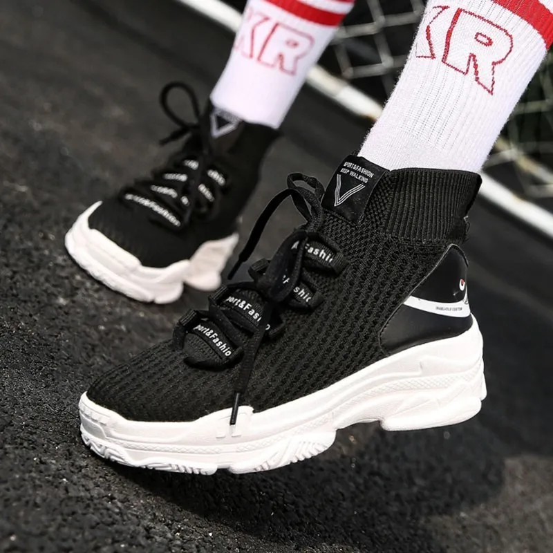 

Women Casual Shoes Fashion Lady Zapatilla tenis feminino For Breathable Increased bottom Breathable Brand footwear drop shipping