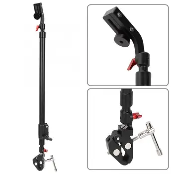 

Aluminium Alloy Portable Camera Video Slider Support Tripod Rods with Clamp Slider Link Seat Tripod Stand