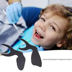 1 шт. стоматологический ортодонтический черный задний фон фотообои изображение контрастная доска оральная щека пластина со шкалой