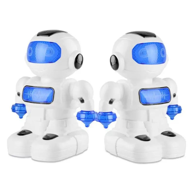 Smart RC Robot Toy Kids Sound Light Electric Robot Model Action Figure Toy Intelligent Educational Birthday Gift Gesture Control