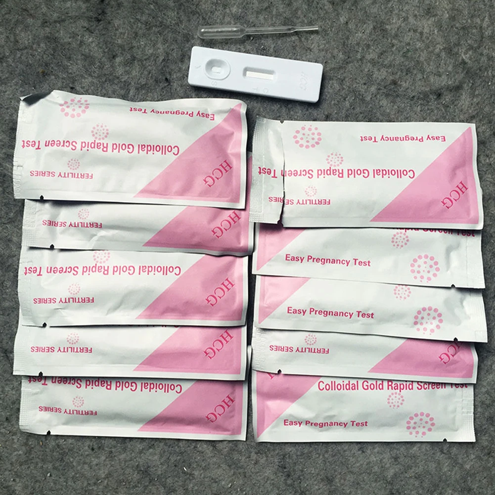 

5pcs/pack Test Embarazo Private Early Pregnancy Test Urine Midstream Test Strips Kit Female Pregnancy Rapid Test Adult Products