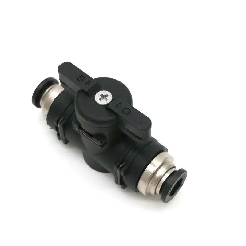 

6mm DIY CO2 Generator Fast Joint Valve Aquarium Hand Flow Control Valve Tube Fish Tank CO2 System Air Tube Rapid Pipe Valve