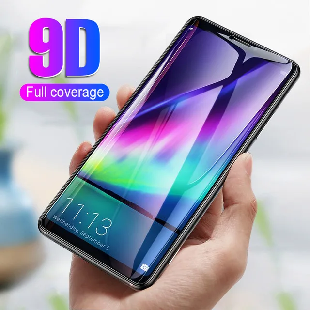 9D защитное стекло на huawei nova 3 3i защитный Стекло для huawei y9 y5 y6 y7 prime 9y 7y 6y 5y y 5 6 7 9 pro Защитная пленка для экрана