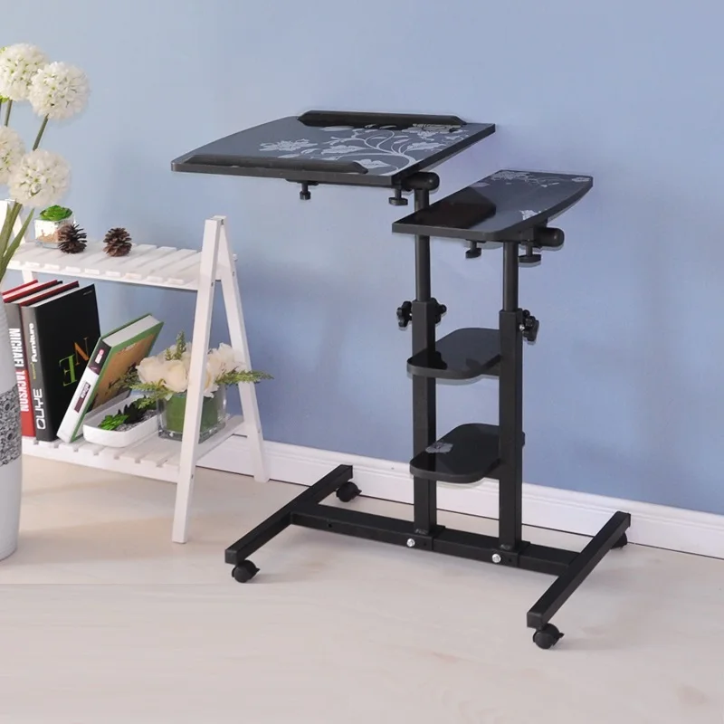 الأثاث Tisch مكتب دي Oficina Escrivaninha Escritorio Tafel موقف صغير محمول قابل للتعديل السرير مكتب دراسة طاولة حاسوب