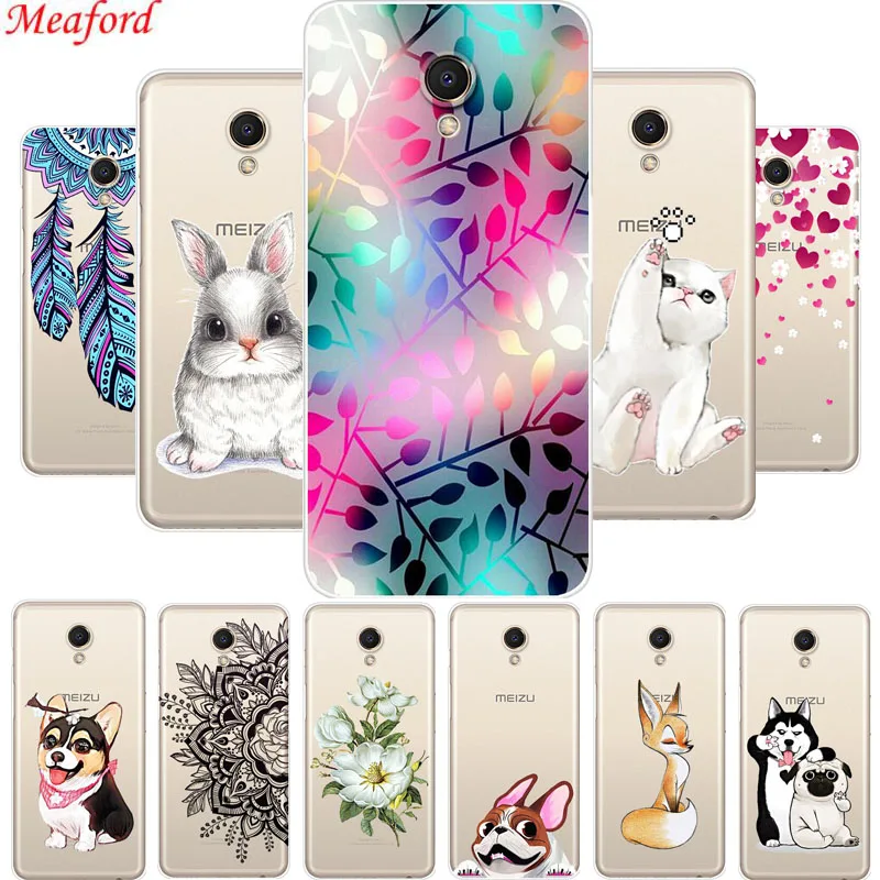 

M6s phone Case For Meizu M6s 5.7 Case soft TPU clear back cover For Meizu M6s M 6s M6 s Case Silicone coque transparent funda